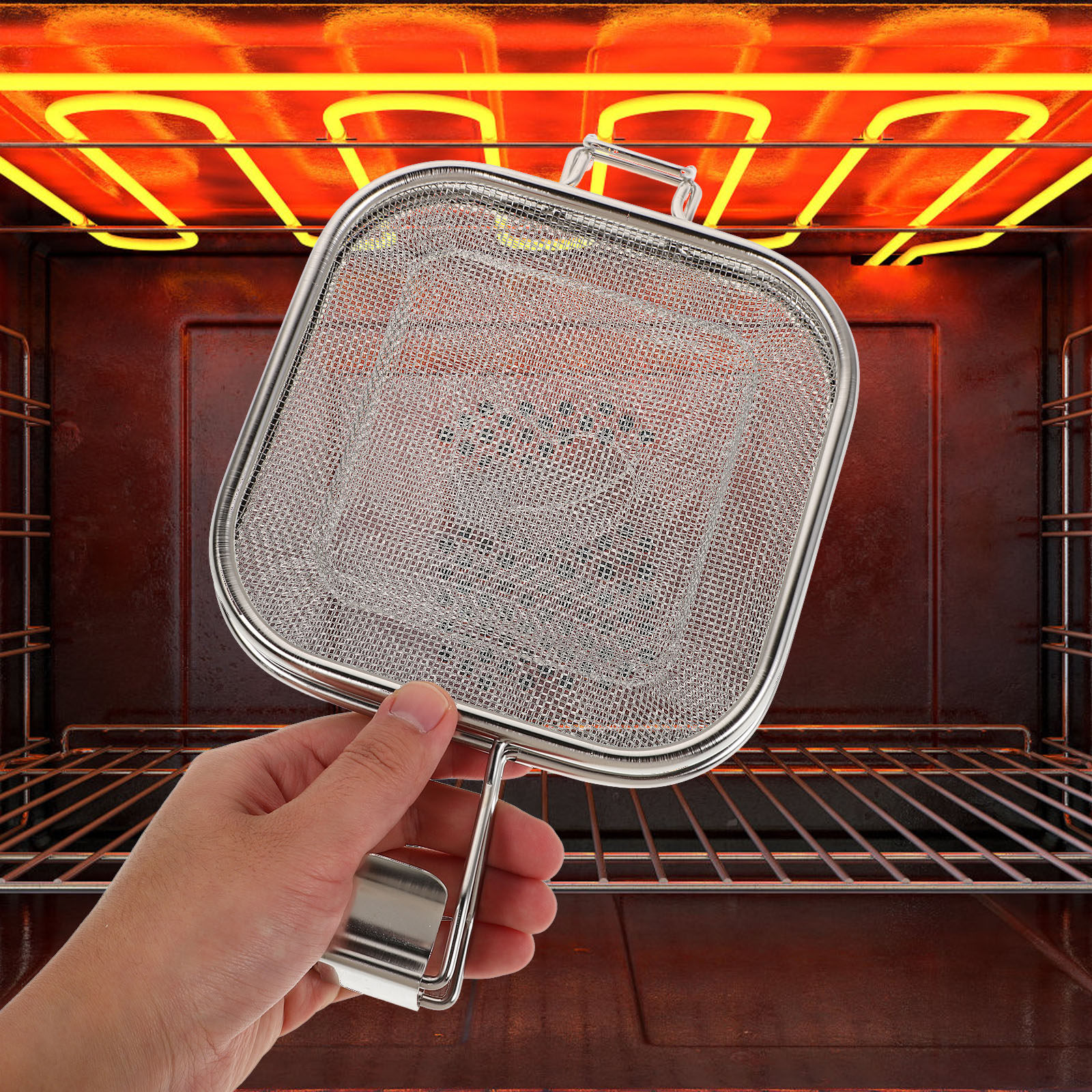Kitchen Baking Rack - Premium Stainless Steel Sandwich Baking Net