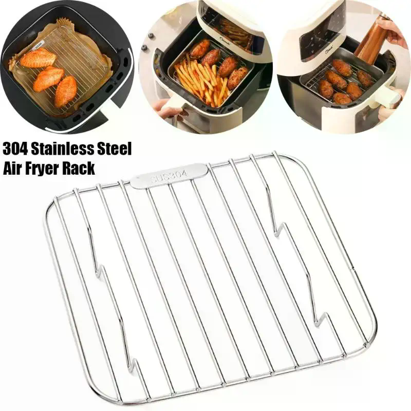 304 Stainless Steel Air Fryer  - Kitchen Baking Rack incelemesi ve fiyatı