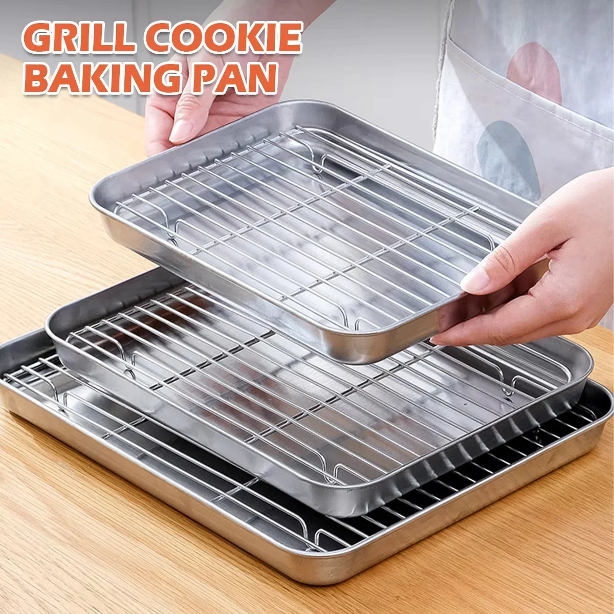 Stainless Steel Baking Pan Tra - Kitchen Baking Rack incelemesi ve fiyatı