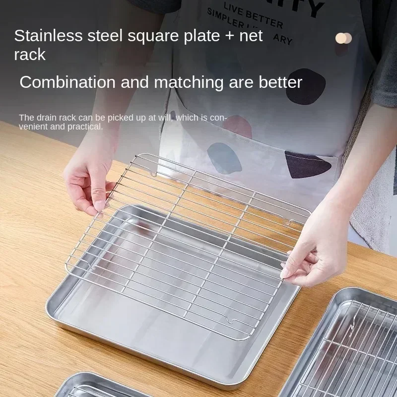 Stainless Steel Baking Pan Tra - Kitchen Baking Rack incelemesi ve fiyatı