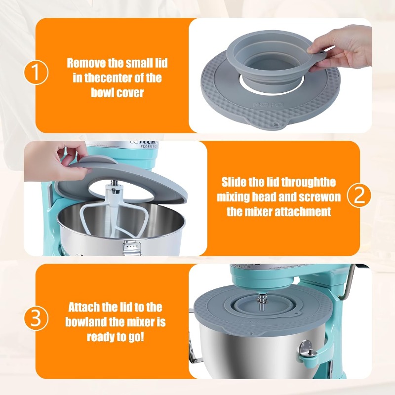 Silicone Mixer Bowl Cover Comp - Stand Mixer Bowl incelemesi ve fiyatı