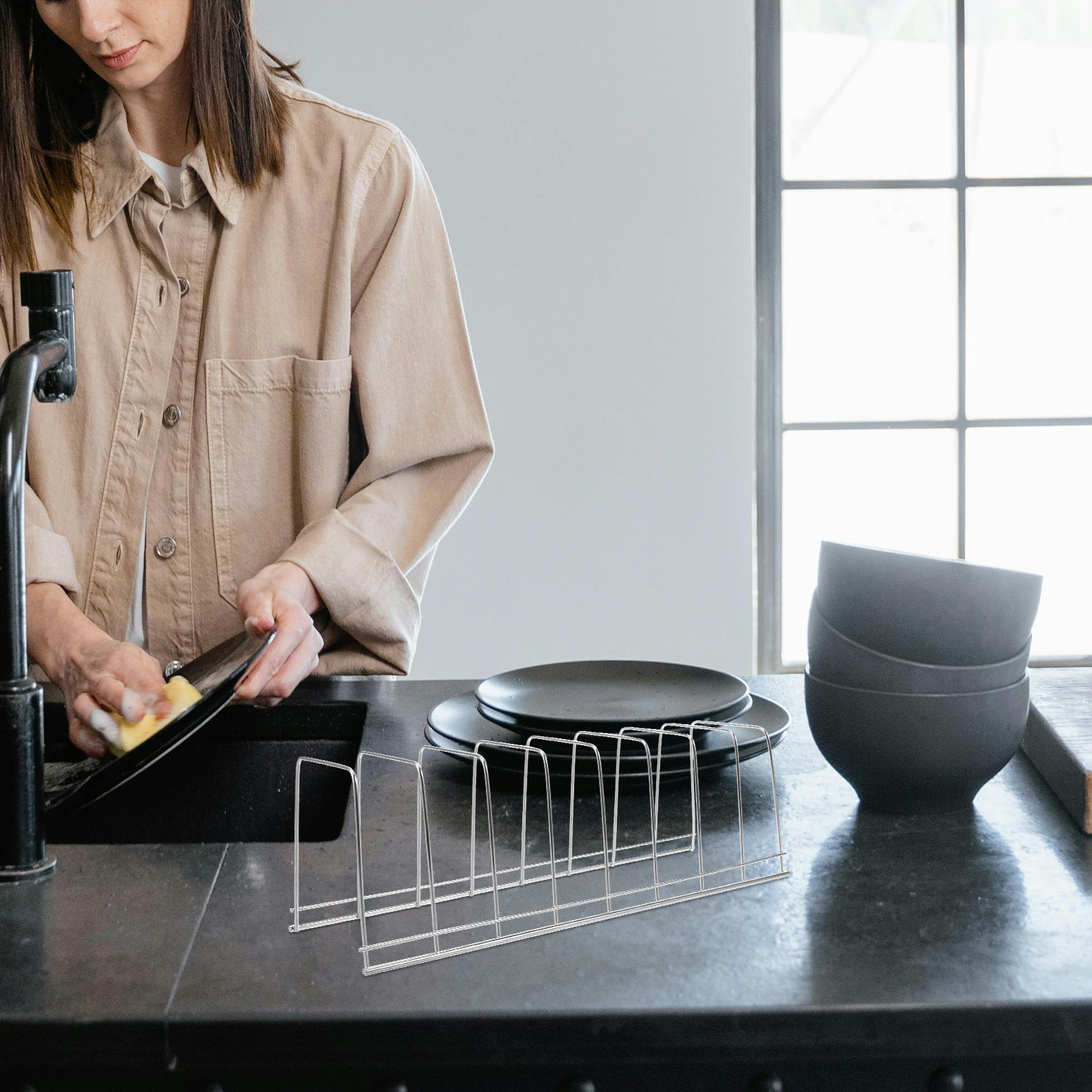 Premium Stainless Steel Dish D - Kitchen Baking Rack incelemesi ve fiyatı