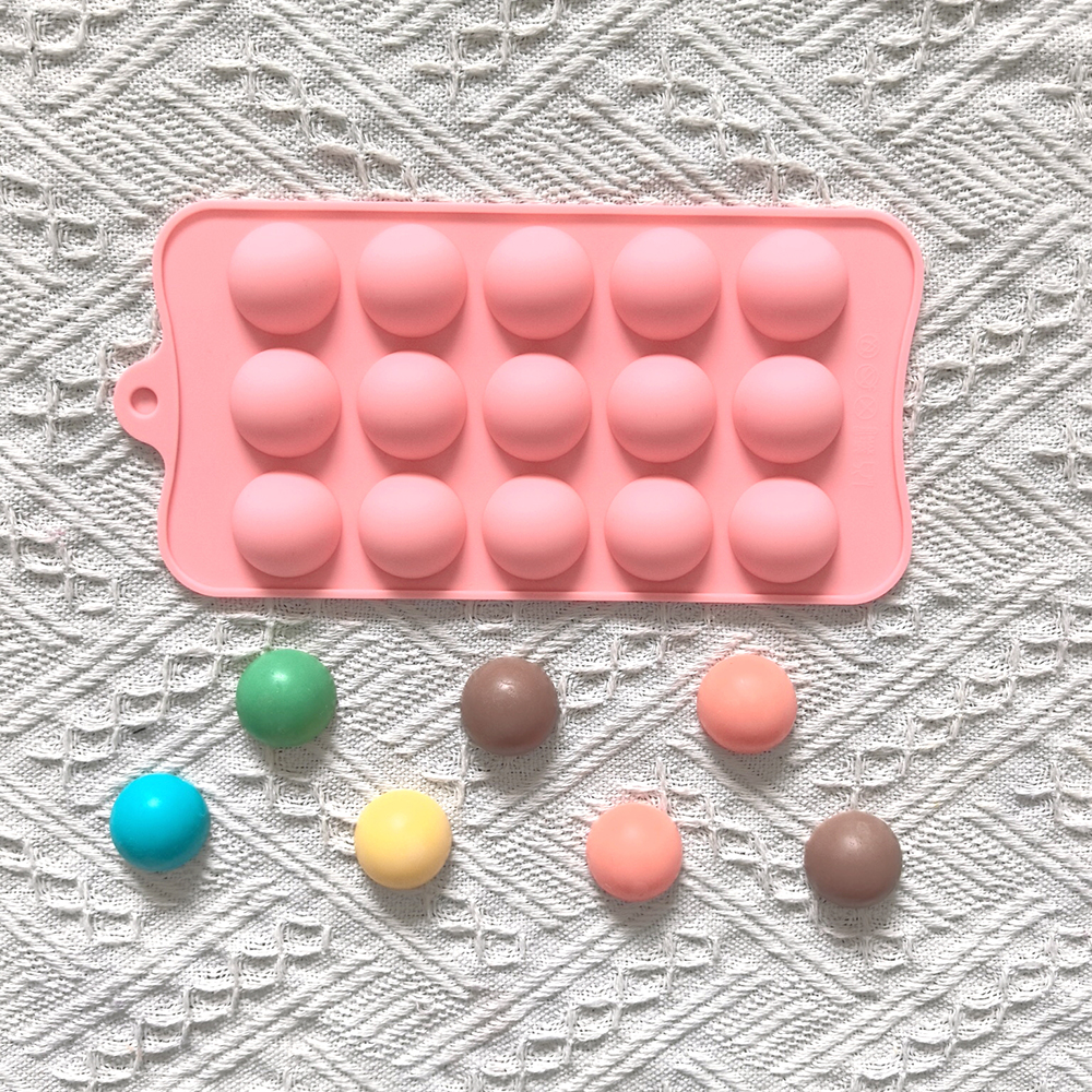 15 cavity semi-circular chocol - Kitchen Tools In Baking incelemesi ve fiyatı