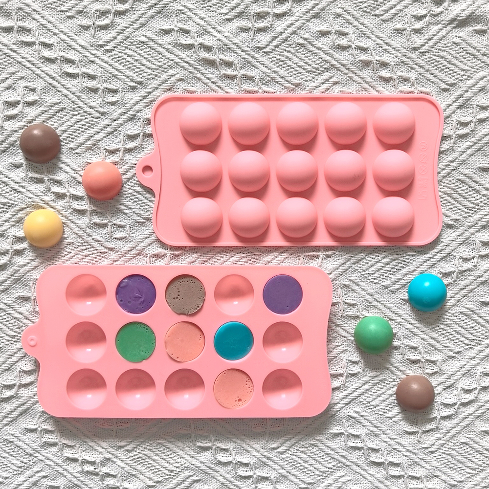 15 cavity semi-circular chocol - Kitchen Tools In Baking incelemesi ve fiyatı