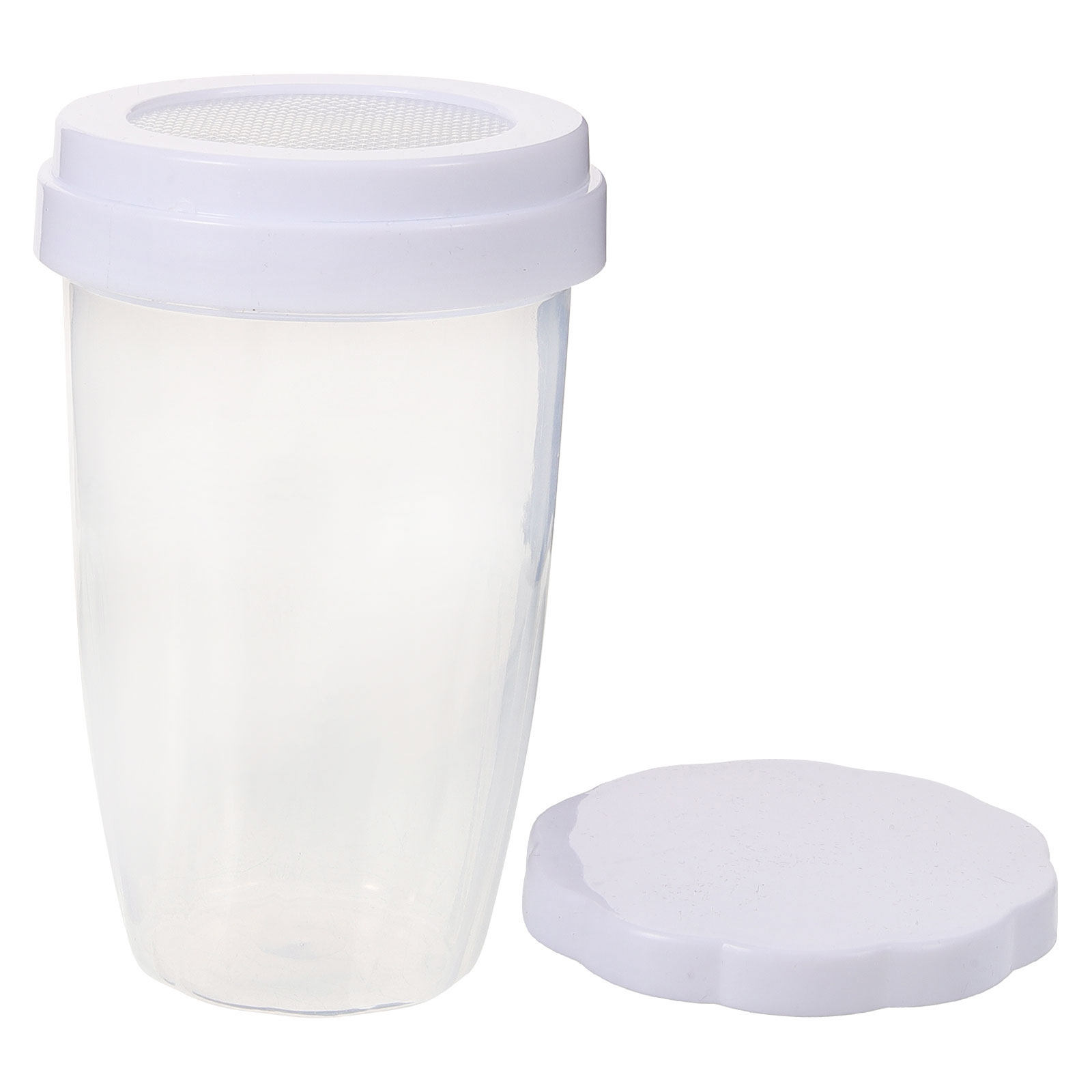 Sleek White Powder Shaker Dust - Baking Powder Kitchen incelemesi ve fiyatı
