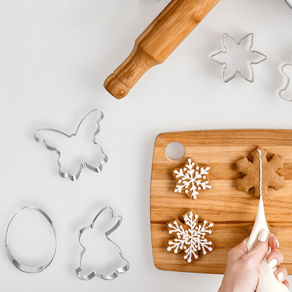 1Set Stainless Steel Easter Co - Kitchen Baking Set incelemesi ve fiyatı