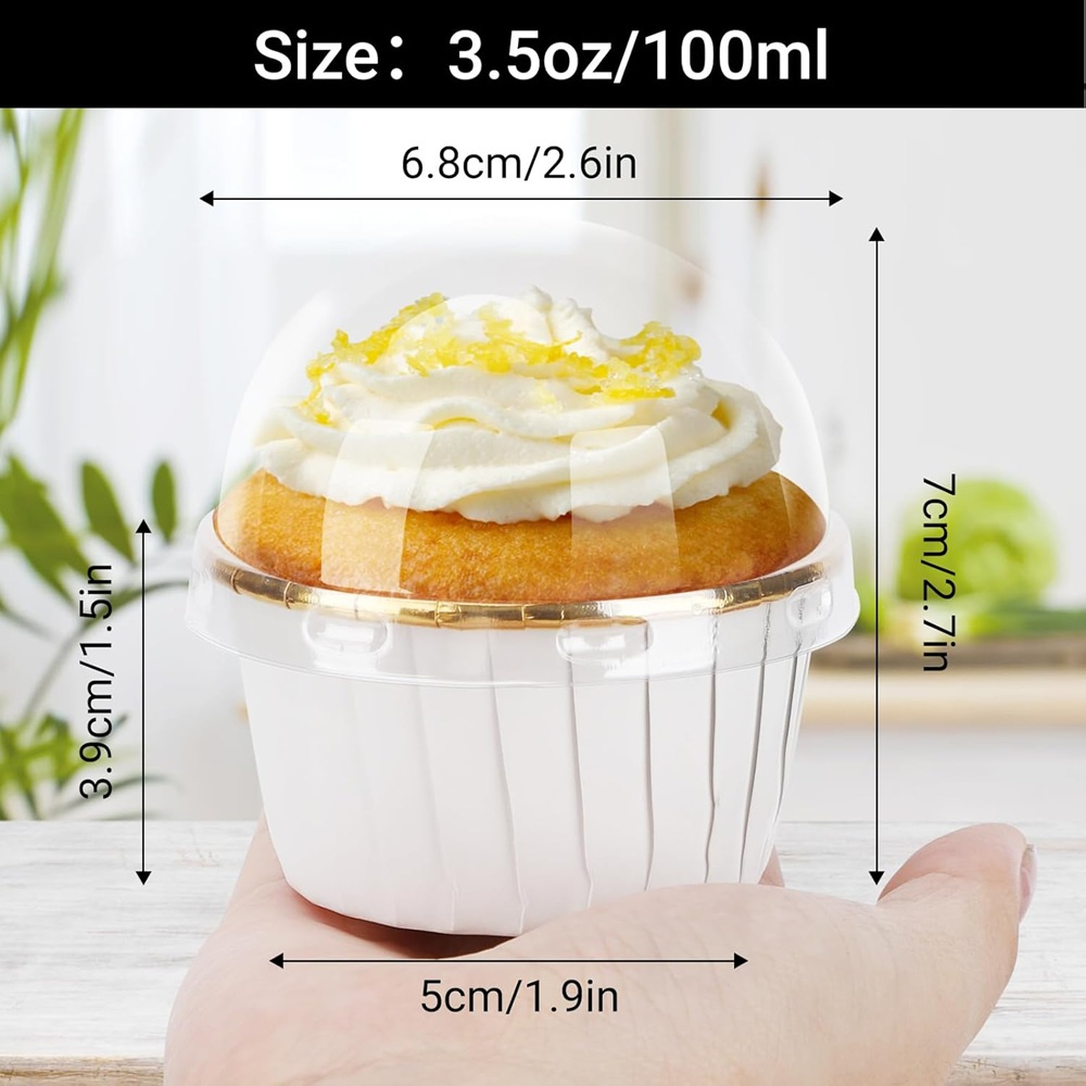 50 pcs Muffins Cup Paper Cupca - Kitchen Tools In Baking incelemesi ve fiyatı