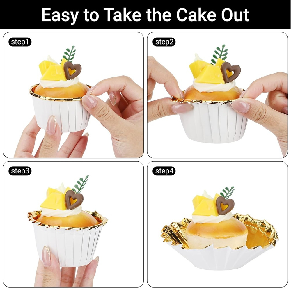 50 pcs Muffins Cup Paper Cupca - Kitchen Tools In Baking incelemesi ve fiyatı