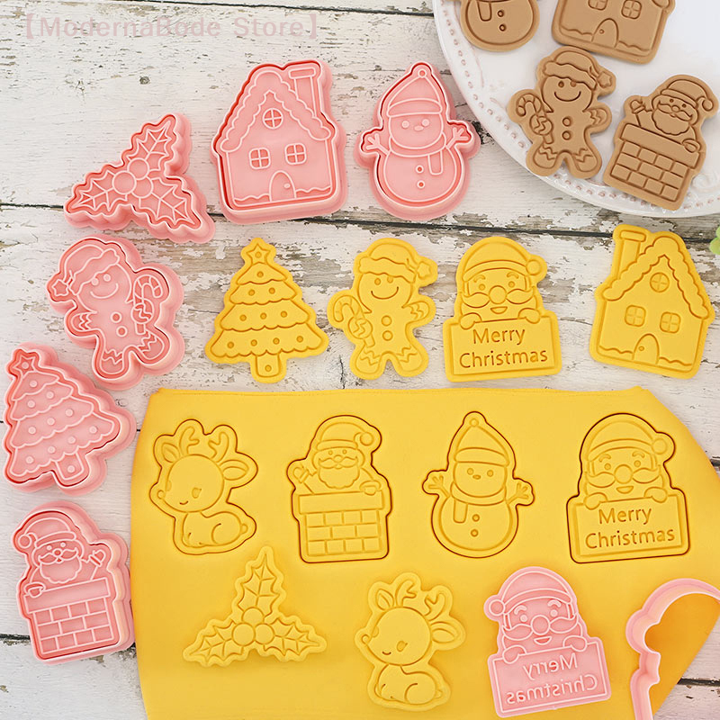 【M】3D Christmas Cookie Cutter  - Kitchen Baking Set incelemesi ve fiyatı