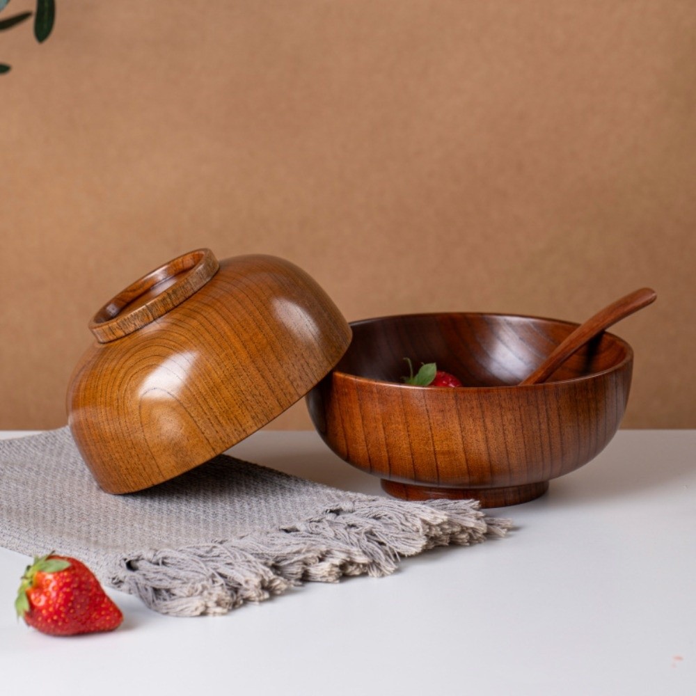 New Japanese Style Wooden Bowl - Stand Mixer Bowl incelemesi ve fiyatı