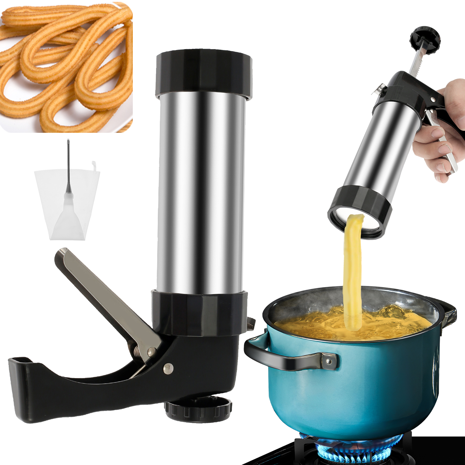 Churrera Churro Maker Machine  - Kitchen Baking Set incelemesi ve fiyatı