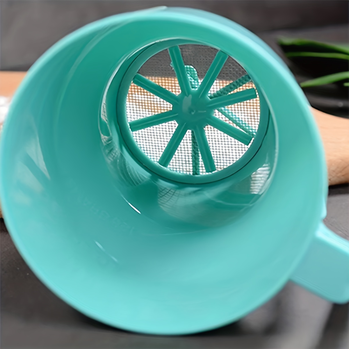 1pc-Plastic Hand-held Powder S - Baking Powder Kitchen incelemesi ve fiyatı