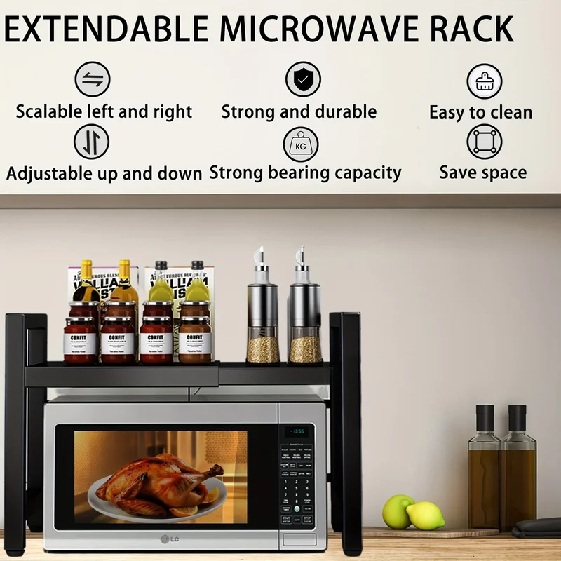 Expandable Microwave Shelf, Mi - Kitchen Baking Rack incelemesi ve fiyatı
