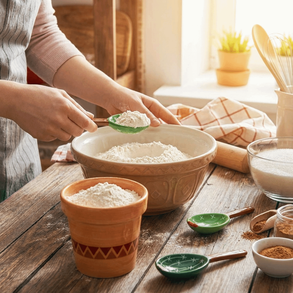 Flower Pot Ceramic Measuring S - Baking Powder Kitchen incelemesi ve fiyatı