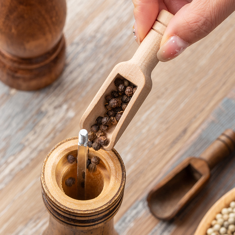2/5PCS Wooden Coffee Scoop Set - Baking Powder Kitchen incelemesi ve fiyatı