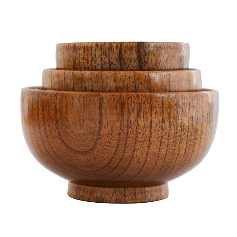 1Pc Wooden Bowl Japanese Style - Stand Mixer Bowl incelemesi ve fiyatı