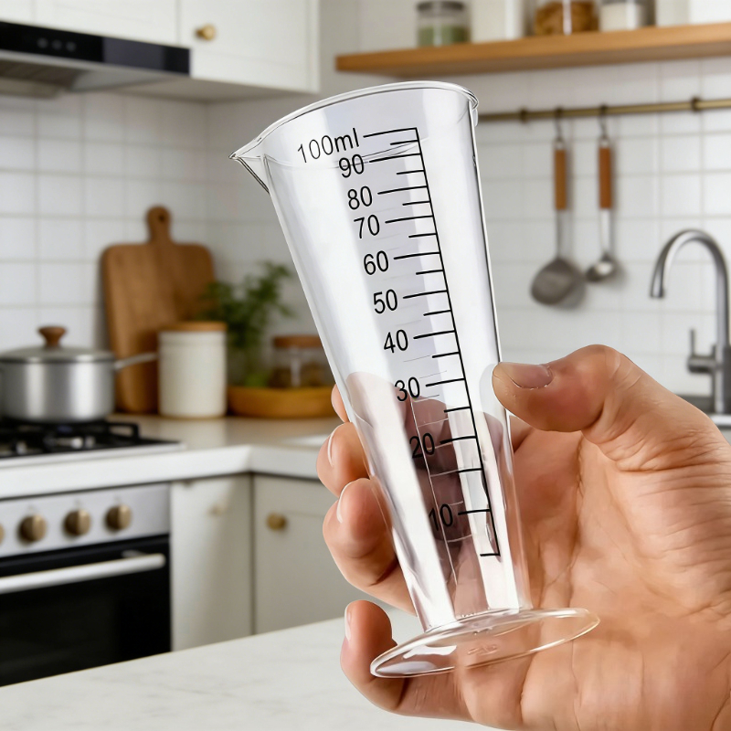 1pc 100ml Plastic Measuring Cu - Kitchen Tools In Baking incelemesi ve fiyatı