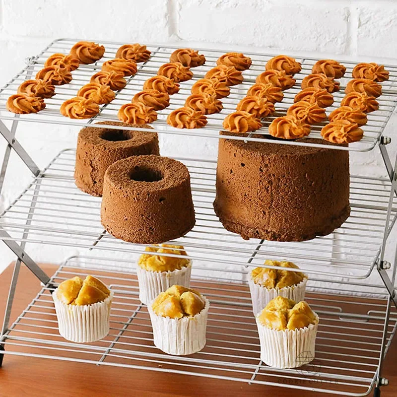 Foldable Multi-Layer Cake Cool - Kitchen Baking Rack incelemesi ve fiyatı