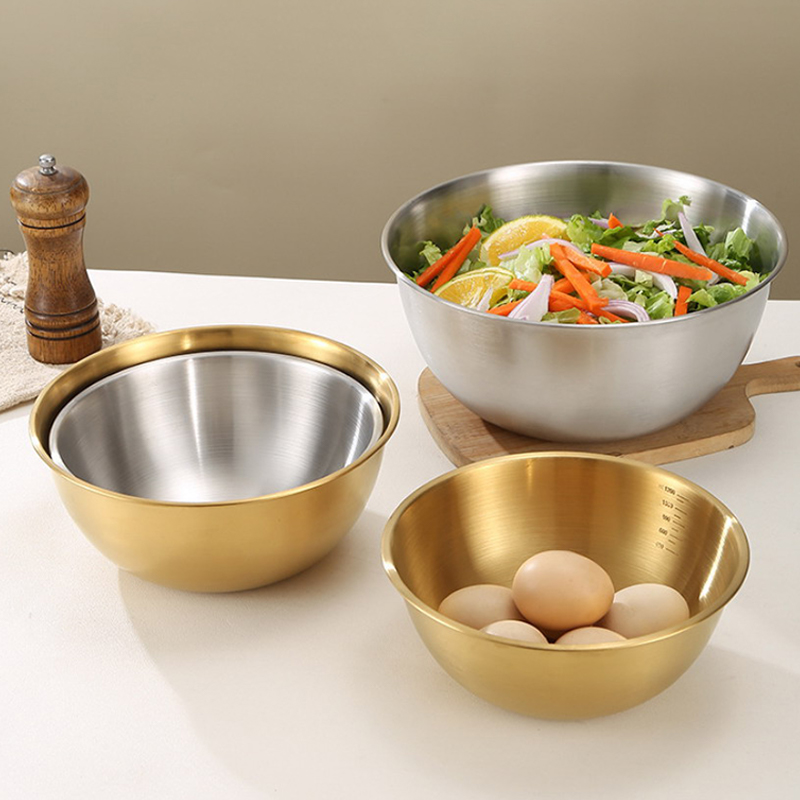 3pcs Stainless Steel Salad Bow - Stand Mixer Bowl incelemesi ve fiyatı