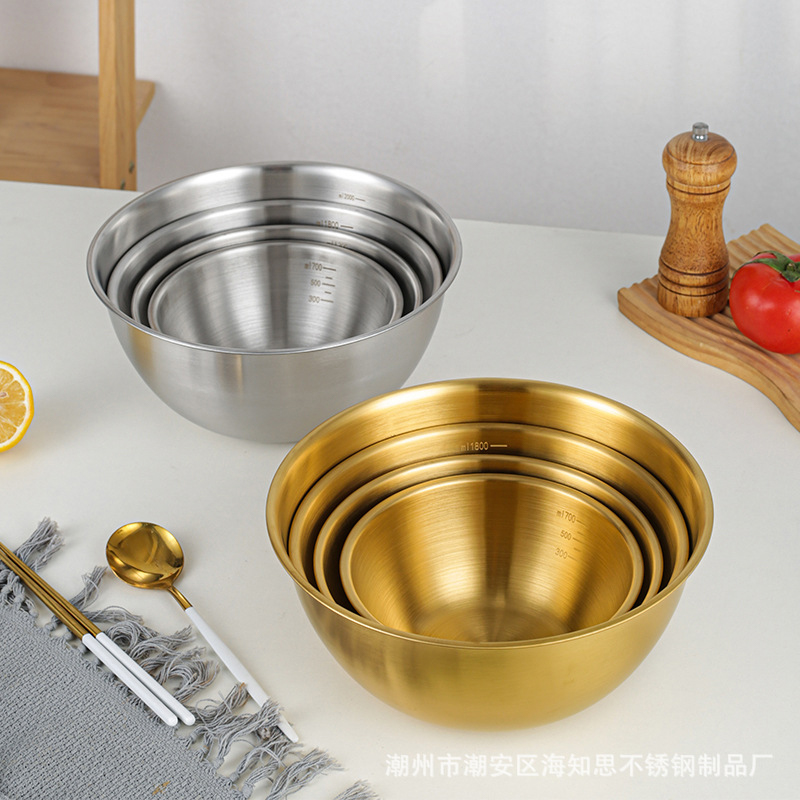 3pcs Stainless Steel Salad Bow - Stand Mixer Bowl incelemesi ve fiyatı
