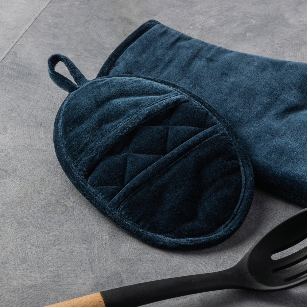 Velvet Blue 2-Piece Kitchen Ov - Kitchen Baking Set incelemesi ve fiyatı