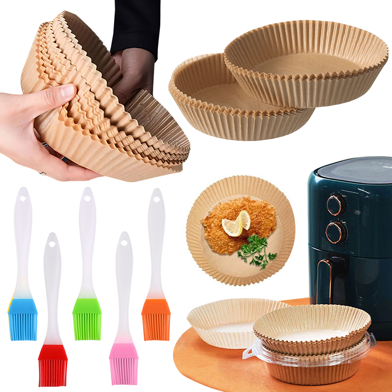 50/100PCS Air Fryer Paper Plat - Kitchen Baking Set incelemesi ve fiyatı