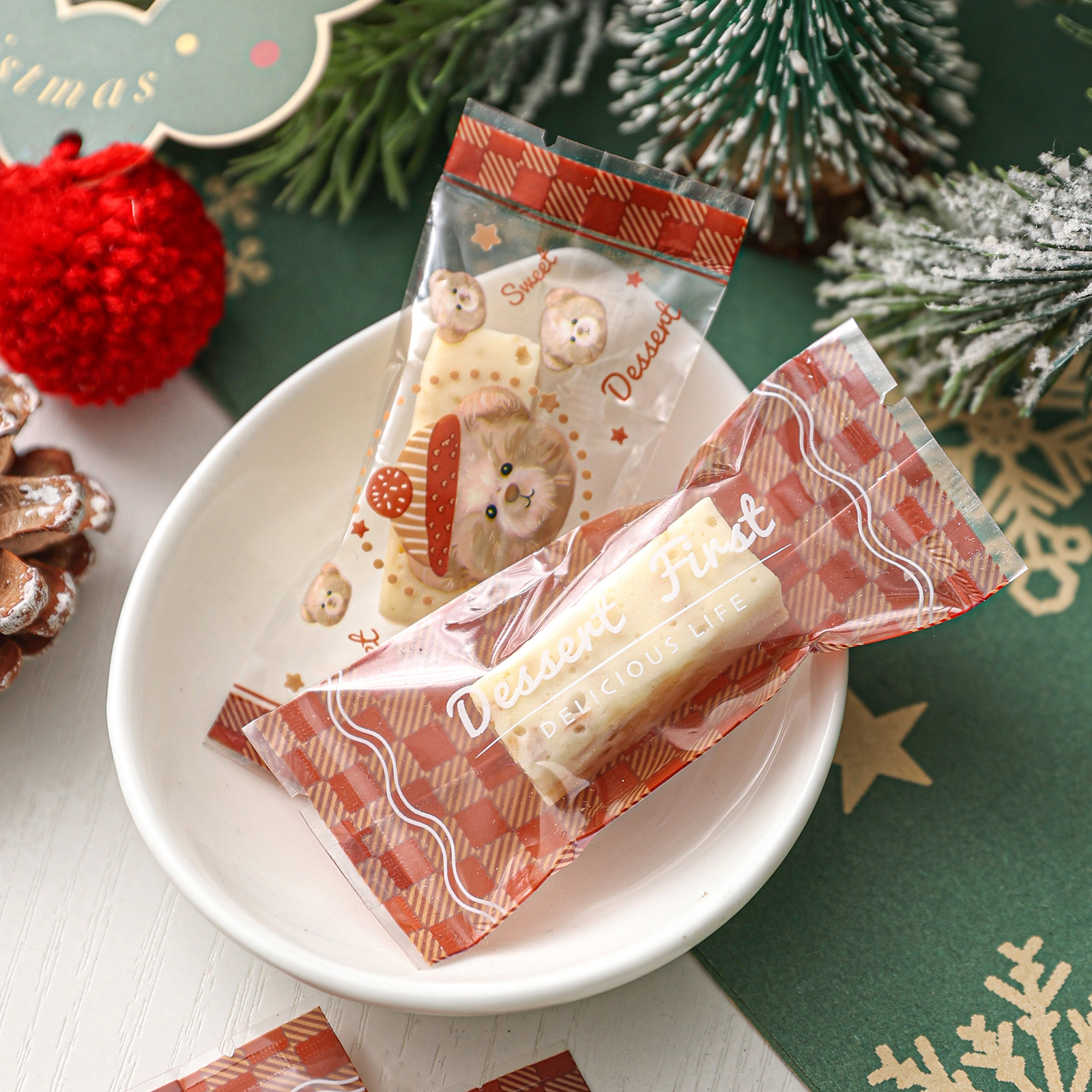 2026 New Year Bear Nougat Baki - Kitchen Tools In Baking incelemesi ve fiyatı