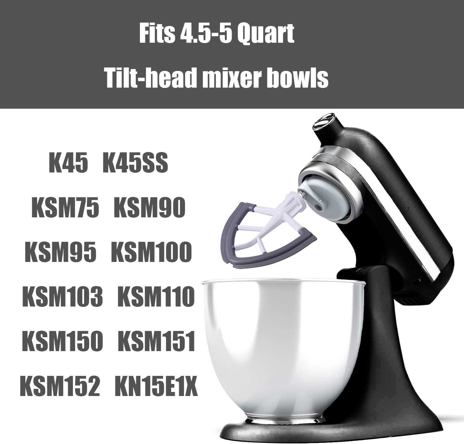 Flex Edge Beater for KitchenAi - Stand Mixer Bowl incelemesi ve fiyatı