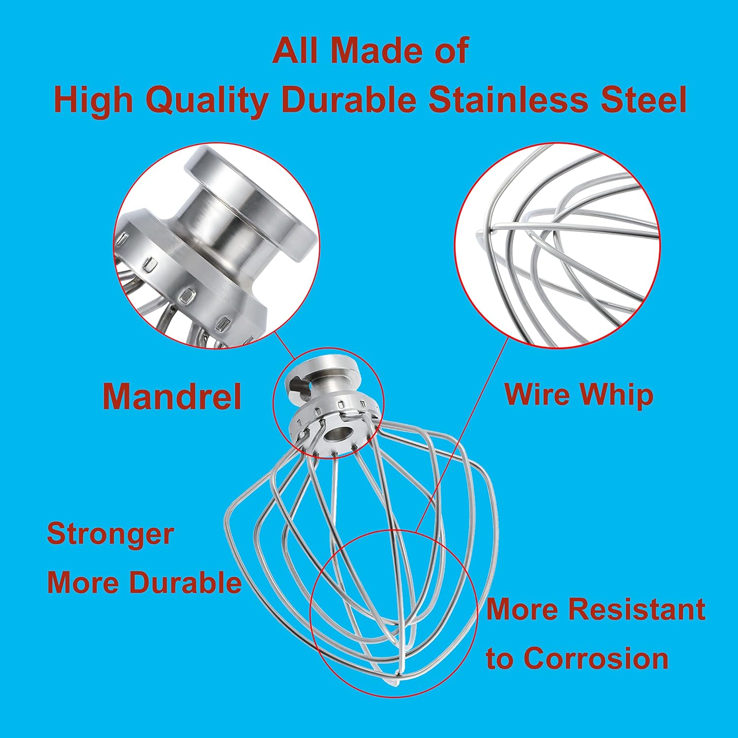 Replacement part K45WW Stainle - Stand Mixer Bowl incelemesi ve fiyatı