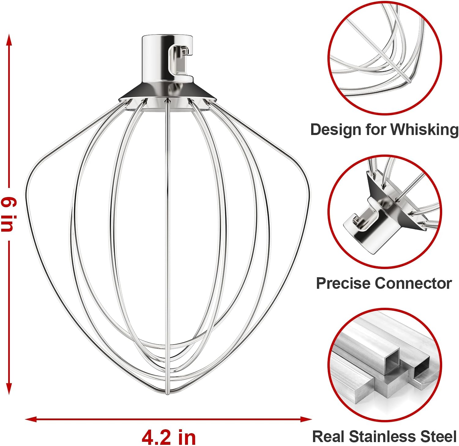 Replacement part K45WW Stainle - Stand Mixer Bowl incelemesi ve fiyatı