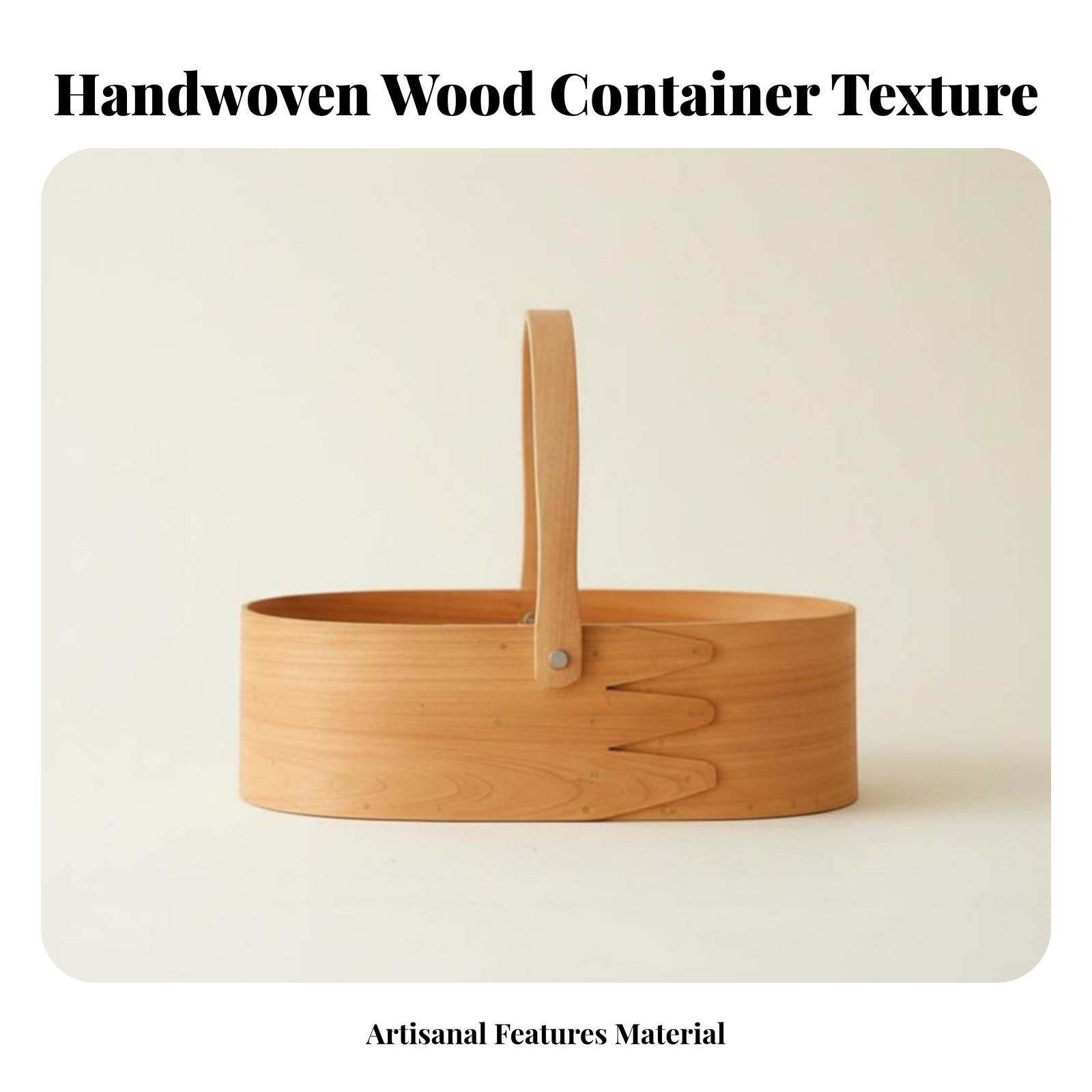 Handled Wood Chip Container Ja - Kitchen Tools In Baking incelemesi ve fiyatı